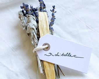 Räucherbündel- Lavendel, Palo Santo, Weißersalbei. Entspannungshilfe, Meditation und Yoga