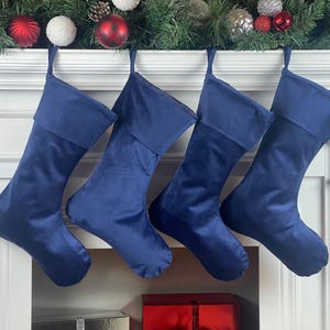 Personalized Velvet Christmas Stockings