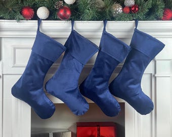 Personalized Velvet Christmas Stockings