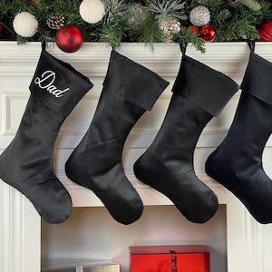 Personalized Velvet Christmas Stockings