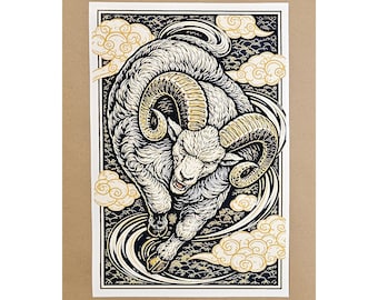 Los Angeles Ram Fine Art Print