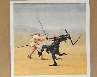 The Stand Poster Print - Stephen King Book Art Final Battle Armageddon CHOOSE SIZE