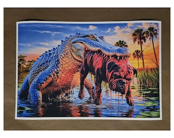 Florida Gators Vs Georgia Bulldogs Football Rivalry Print