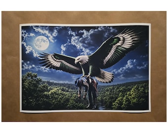Eagles Vs Cowboys PRINT - Philadelphia Vs Dallas High Quality Art