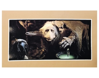 The Dark Crystal Movie Scene Print 12" X 24" - UrYod the Numerologist