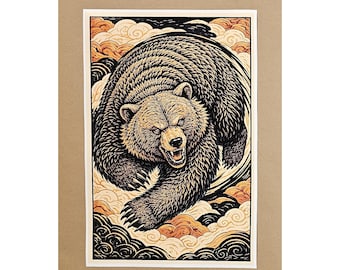 Chicago Bear Fine Art Print