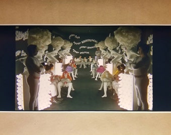 A Clockwork Orange 12" X 24" Movie Poster Milk Bar Boys Gang man cave Kubrick