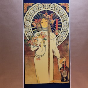Beautiful Woman 24&quot; X 12&quot; Poster - Trappistine liqueur Trappist monks French monasteries Grand Marnier