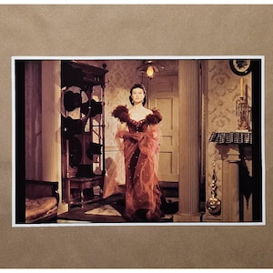 gone with the wind red dress scene Multum in parvo ~ Vivien Leigh (Gone With the Wind, 1939)