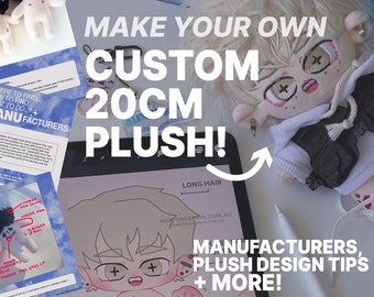 How to make your own plushies! manufacture your own 20cm dolls and plushies