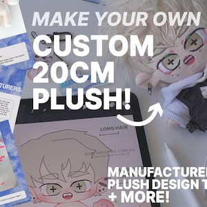 How to make your own plushies! manufacture your own 20cm dolls and plushies