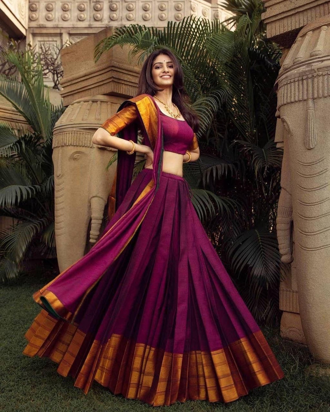 South Indian Dress - Etsy