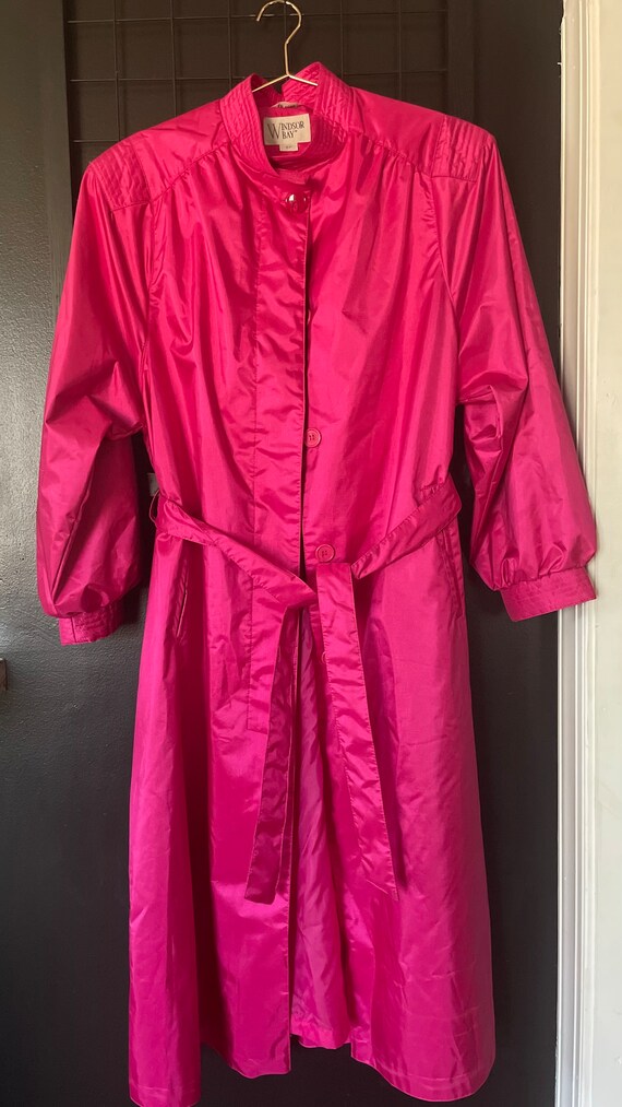 Size XS-S/80s,90s/Vintage/Pink/Trench