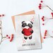 PRINTABLE Panda Happy Birthday Greeting Card, Birthday Card for Kids ...
