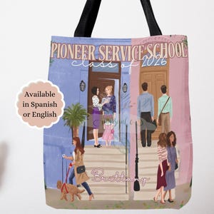 Jw Pioneer School Tote Bag for Pioneer School gifts Spanish Regalo de Escuela de Precursor JW gifts for pioneer School Gift Bag Personalized