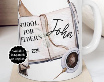 JW Elder School Mugg, personlig jw elder gåva, bästa livet någonsin gåva, jw ministerium, Jw taza para escuela para ancianos, regalo para anciano
