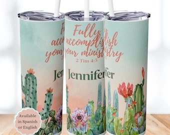 Vaso de la Escuela de Pioneros JW para regalos de la Escuela de Pioneros en español Regalo de Escuela de Precursores Regalos JW para pioneros Regalo de bautismo JW personalizado