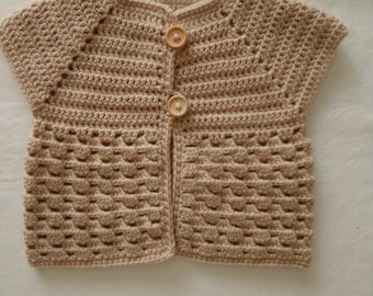 Gilet Au Crochet Filles Cardigan Sans Manches Brode Gilet Etsy France Gilet Au Crochet Filles Cardigan Sans Manches Brode Gilet Etsy France