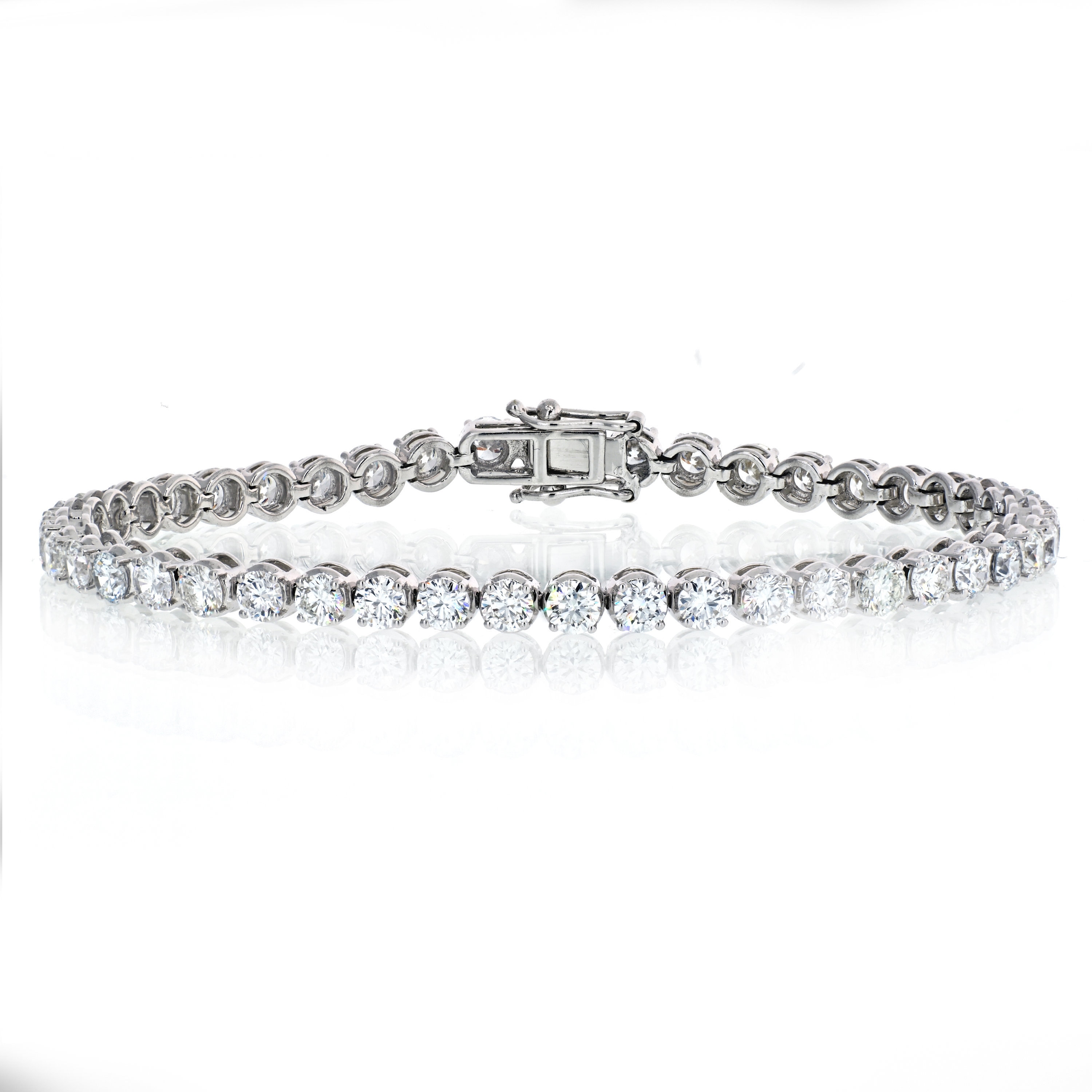 10.00 carats Diamond Tennis Bracelet Etsy