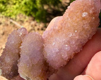 BEAU Quartz améthyste esprit cactus A++ | Spirit Cactus Quartz ! Quartz améthyste cactus | Quartz féerique | Guérison | Cadeau avec chaque achat