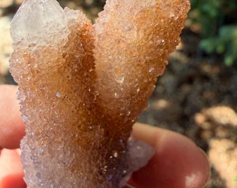 BEAU Quartz améthyste esprit cactus A++ | Spirit Cactus Quartz ! Quartz améthyste cactus | Quartz féerique | Guérison | Cadeau avec chaque achat
