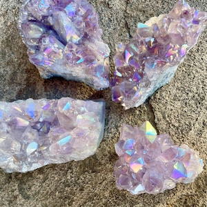 Sie wählen! MAGISCHE Spirit Amethyst Engel Aura Cluster | Heilung | Geschenk bei jedem Kauf! | Engel Aura | Geist Amethyst
