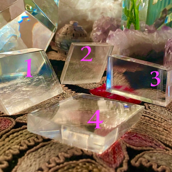 Powerful Optical Calcite! You Choose! | Healing Crystals | Gift W/ Every Purchase!