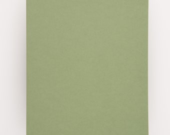 Sage / Colorplan Mid Green coloured card 270gsm Choice of A4 A5 A6 Ideal for Wedding Stationery