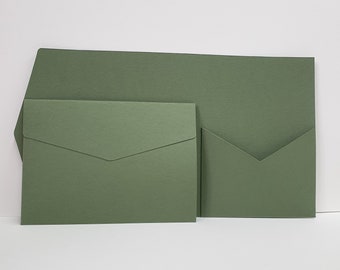 Recycled Matte Pocketfold Wallets with envelopes DIY Wedding Invite Cards Recycled Matte Pocketfold Wallets with envelopes DIY Wedding Invite Cards