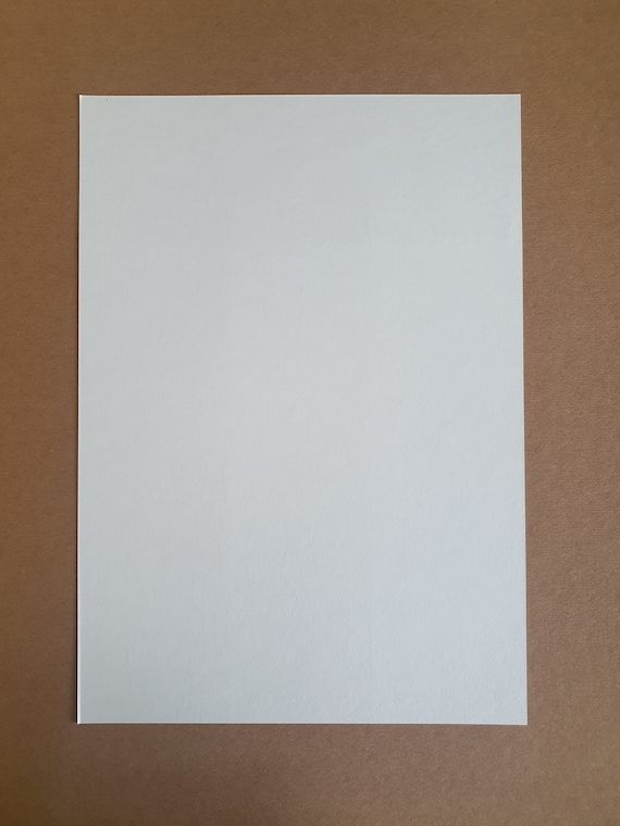 Ivory  / Colorplan Natural coloured card 270gsm Choice of A4 A5 A6 5x7 Ideal for Wedding Stationery