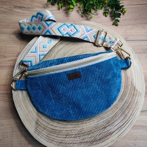 Corduroy bum bag, crossbag, crossbody bag