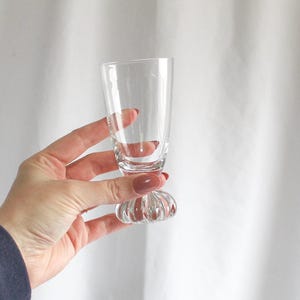 Vintage 1950s Libbey Glass Shot Glass, Barware