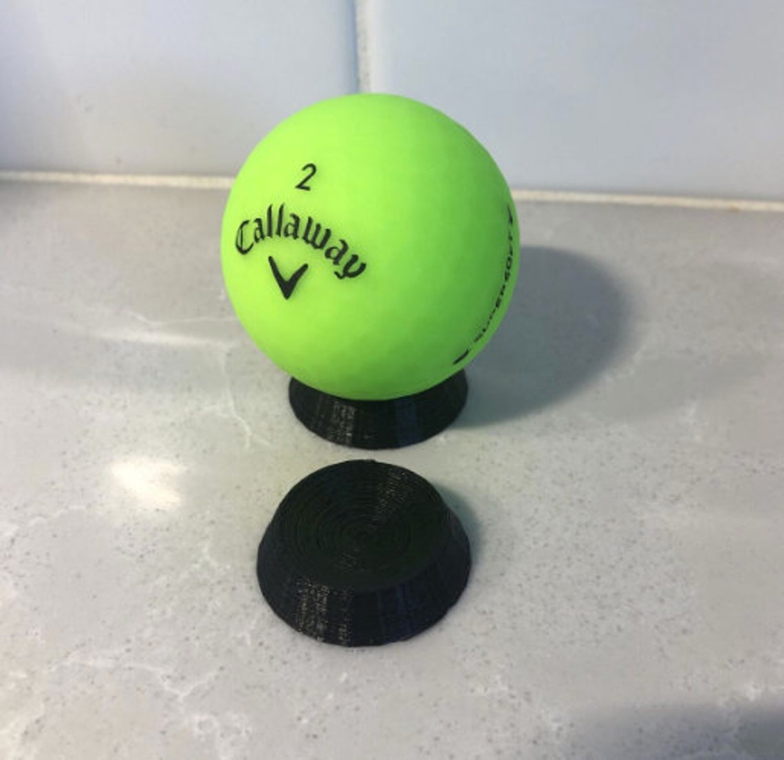 Golf Ball Display Stand Holder 3D Printed set of 6 Etsy