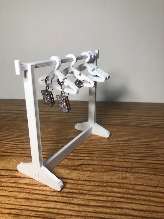 Earring Coat Hanger Rack Earring Holder Jewelry Display Earring