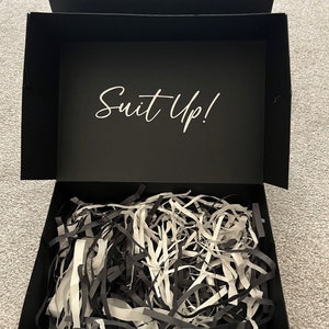 ZWART gepersonaliseerde geschenkdoos - Bruidsjonkers | Bruidsmeisje | Voorstel bruidsmeisje | Bruidsmeisjesdoos | Getuige