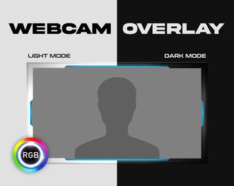 RGB Animated Twitch Webcam Overlay