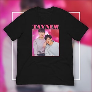 TayNew T-Shirt | Dark Blue Kiss | Cherry Magic Thailand | GMMTV | Thai BL | BL Drama | Boys Love Series
