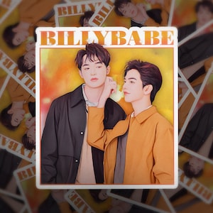 BillyBabe Sticker | The Sign | Thai BL | BL Drama | Boys Love Series | Idol Factory | TharnPhaya