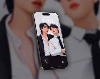 FirstKhao Lockscreen Wallpaper | The Eclipse | GMMTV | Only Friends | Moonlight Chicken | Thai BL