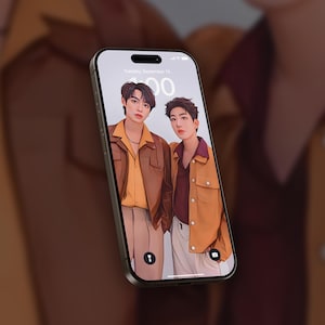 FirstKhao Lockscreen Wallpaper | The Eclipse | GMMTV | Only Friends | Moonlight Chicken | Thai BL