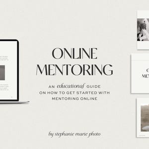 Virtual Mentorship Guide for Photographers | Business & Questionnaire Template