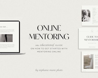 Virtual Mentorship Guide for Photographers | Build + Launch Your Mentorship (Digital Download)