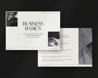 Business Guide for U.S Based Photographers | Taxes, LLCs & Write-Offs (Digital Download)