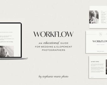 Guide de flux de travail du photographe | Système de gestion des clients PDF