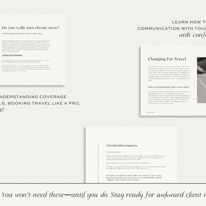 Risposte via email da parte del fotografo di matrimoni / Comunicazione con il cliente + Conversazioni difficili (Download digitale) immagine 4