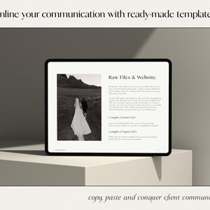 Risposte via email da parte del fotografo di matrimoni / Comunicazione con il cliente + Conversazioni difficili (Download digitale) immagine 3