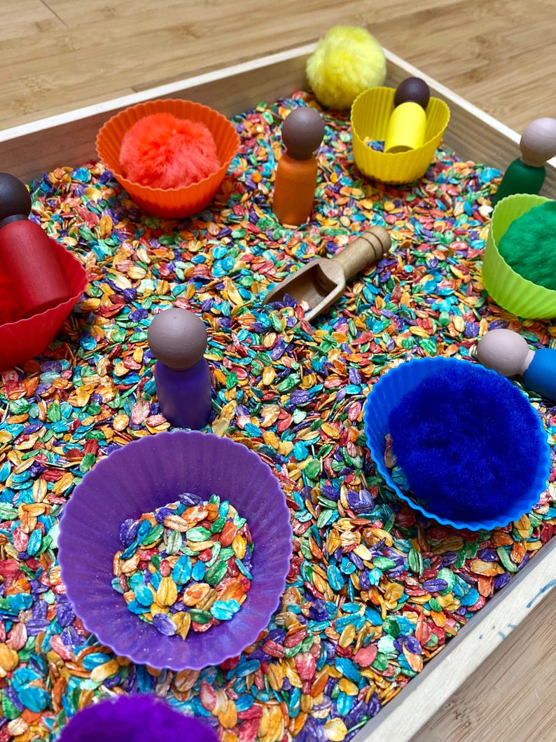 My First Sensory Kit V2 Baby Sensory Kit Toddler Sensory Kit Rainbow