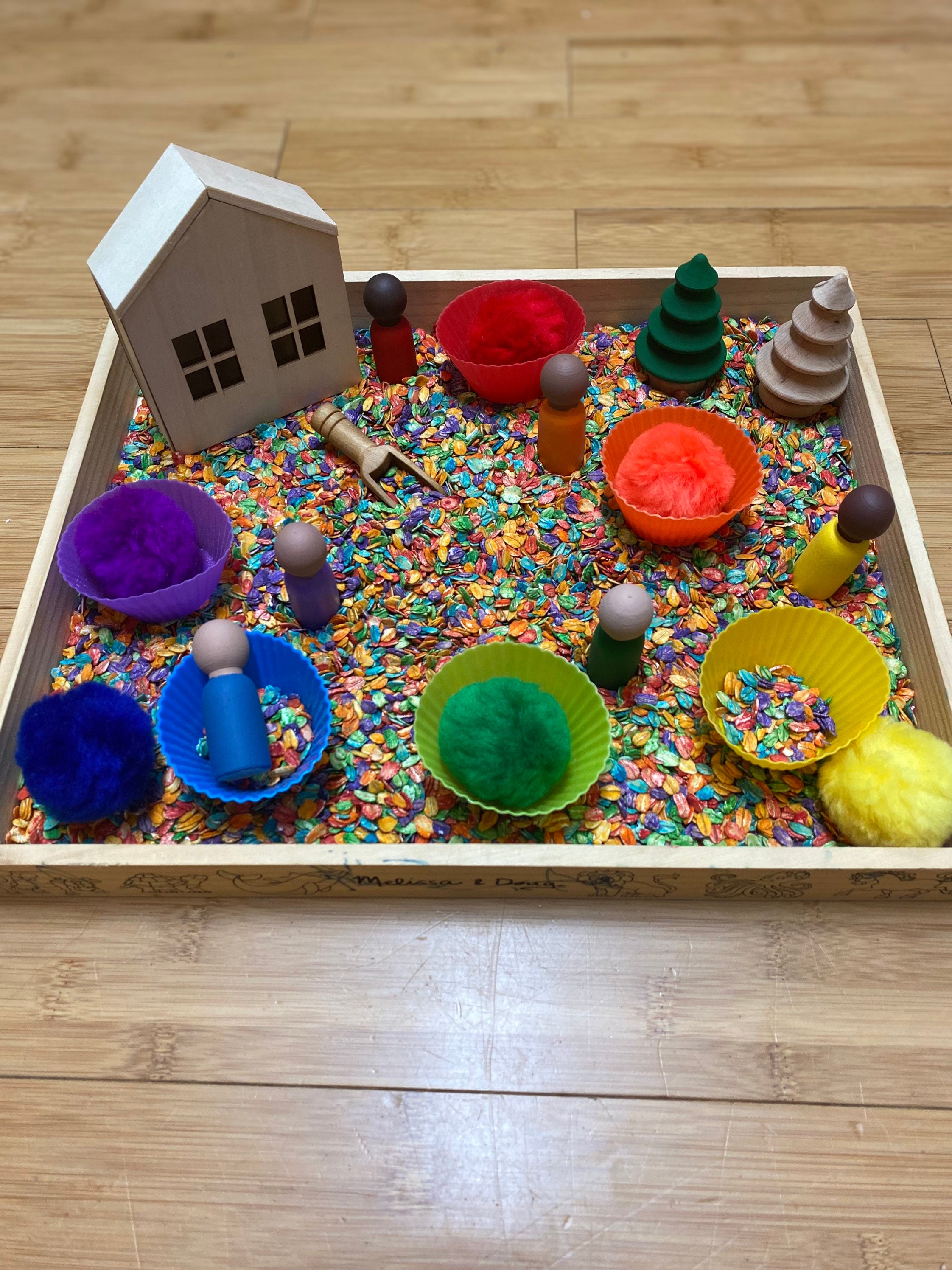 My First Sensory Kit V1 Baby Sensory Kit Toddler Sensory Etsy