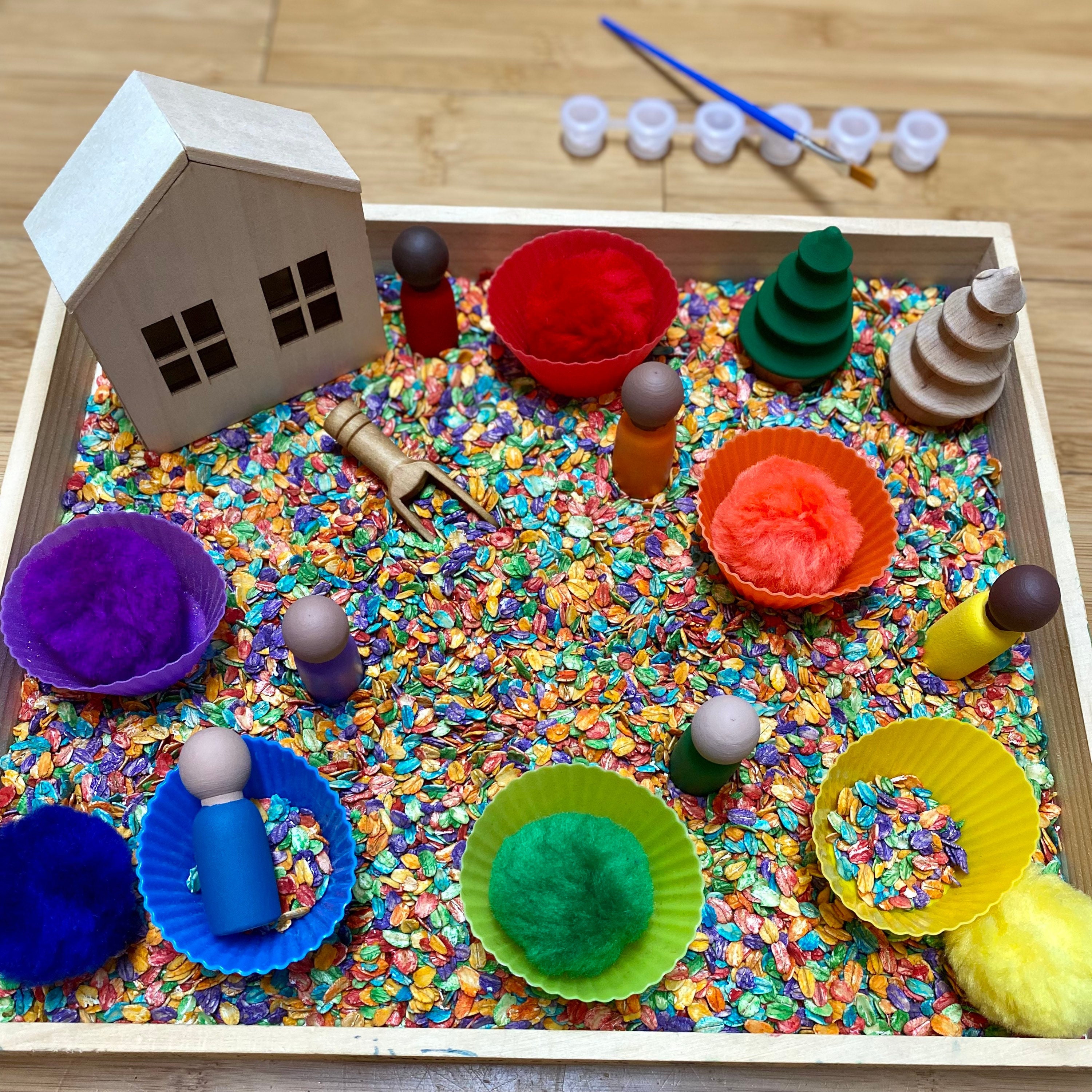 My First Sensory Kit V1 Baby Sensory Kit Toddler Sensory Etsy