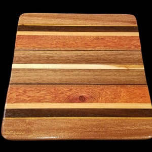 Cutting Board, Long Grain, 10 7/8&quot; x 11 1/4&quot; x 5/8&quot; Thick (CB-118)